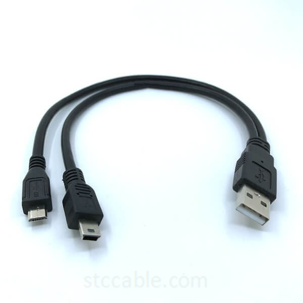 Hot sale Factory Sata Hard Drive Cables Custom - 2 in 1 COMBO Mini USB and micro usb cable – STC-CABLE