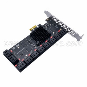 PCIE to 20 Ports SATA Expansion Card