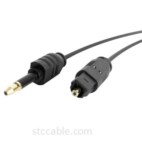 2018 Latest Design Passive Audio - 6ft Toslink to Mini Digital Optical SPDIF Audio Cable – STC-CABLE