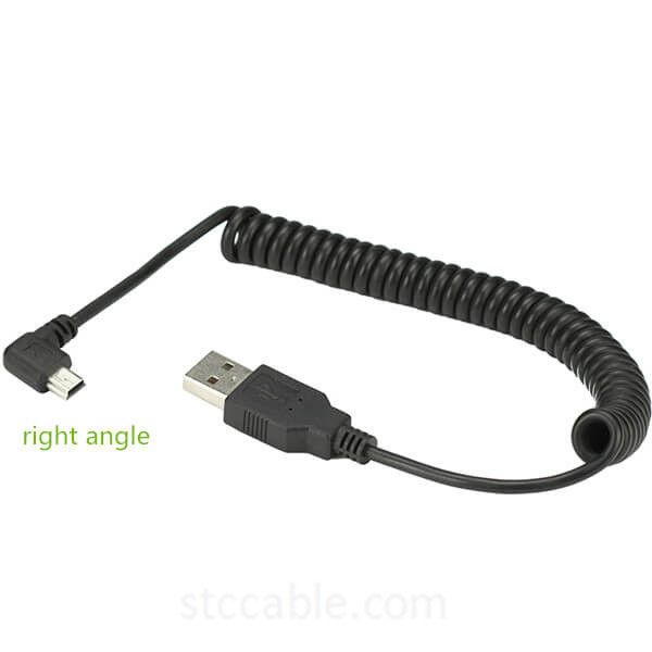 Discountable price Usb Header Cables - USB 2.0 Male to MINI USB 2.0 Male Retractable Data Charging Cable – STC-CABLE