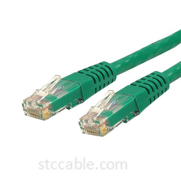 1 ft (0.3m) Molded Green Cat 6 Cables