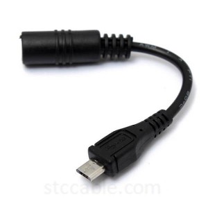 Micro USB Male To DC 5.5×2.1mm Female Power Supply Charging Cable
