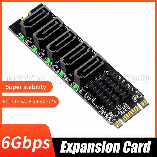 New product recommendation: M.2 to 5-port SATA 6G expansion card