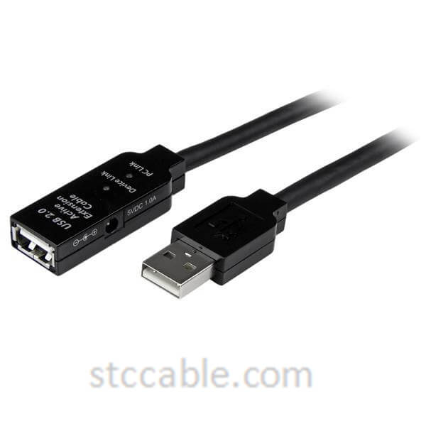 PriceList for High Quality Black Micro Usb Cable - 25m USB 2.0 Active Extension Cable – Male to female – STC-CABLE