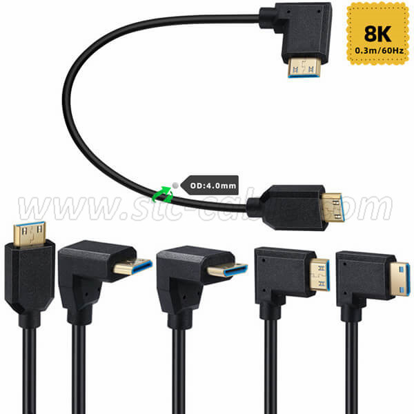 Factory source 3meters High Quality Ultra Slim Super Soft HDMI Cable 8K
