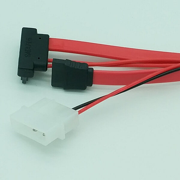 OEM manufacturer 3 Ft Panel Mount Usb Cables - Right Angle Slimline SATA Power Cable – STC-CABLE