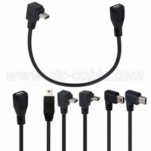 Mini USB male to Micro female Adapter cable