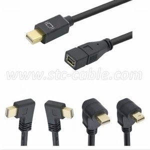 China Factory for HD 1080P 60Hz Active Mini Displayport Dp to VGA Cable