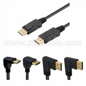 Fixed Competitive Price Factory Professional Hot Selling 7.3 / 8.0mm Od Displayport Male to Male Cable