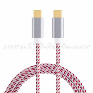 Braided USB 2.0 Type C Data Charging Cable