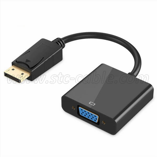 Manufacturing Companies for Displayport to VGA Cable 1080P 60Hz Active Convertor Cable