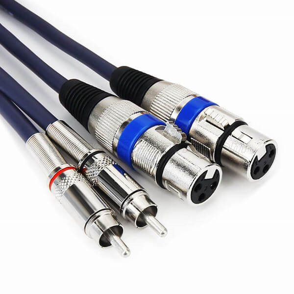 Factory Free sample RJ45 Male to Dual Mini XLR Male Cable