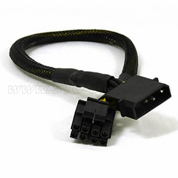 24 Free Male Pins Shakmods 24 pin Male ATX EPS Power Connector Socket Black