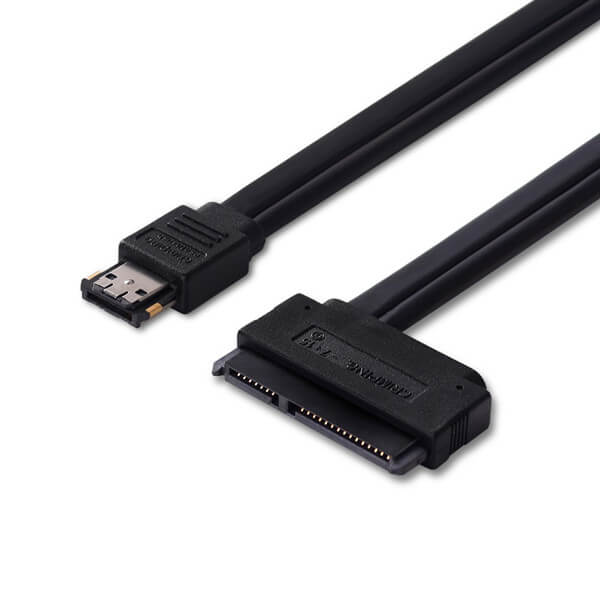 ESATA+USB to SATA 7+15 Pin Data Hard Disk Adapter Cable