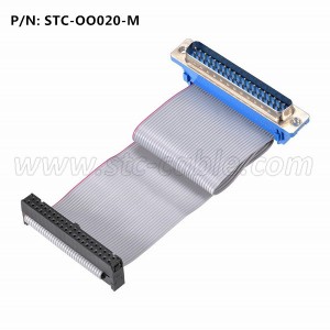 Flat Ribbon Cable IDC 40 pin to DB37 male