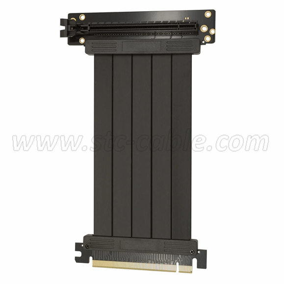Special Design for PCI-Express 3.0 Riser Cable Extender Card Adapter 90 Degree Expansion Pcie to SATA Flexible Riser Card