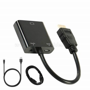 Active HDMI to VGA Adapter with Audio