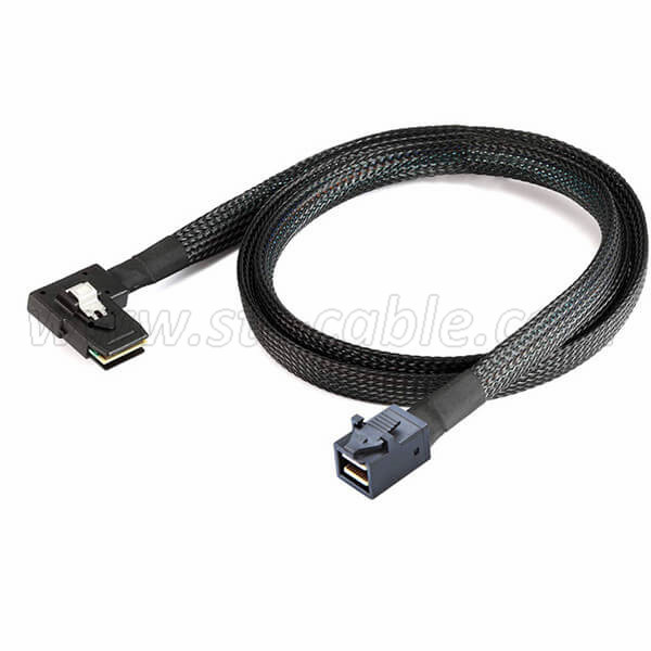 Supply OEM/ODM China U. 2 Sff-8639 Nvme Pcie SSD Cable Male to Female Extension 68pin