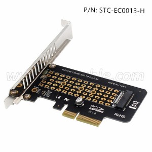 M.2 NVME SSD to PCIe X4 Expansion Card