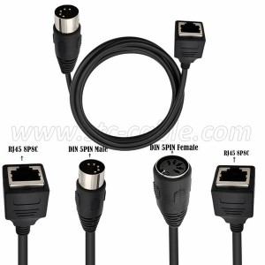 MIDI to RJ45 Adapter Cable