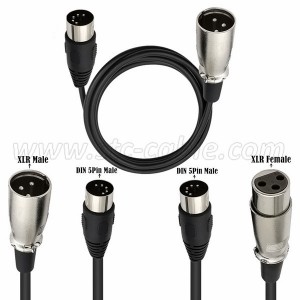 MIDI to XLR Adapter Cable