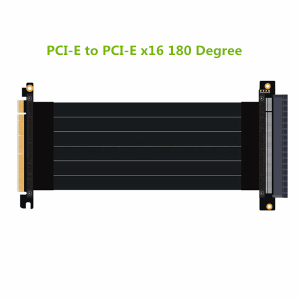 New PCI-E x16 3.0 Extender Riser Cable
