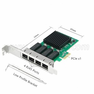 What is a PCIe network card?