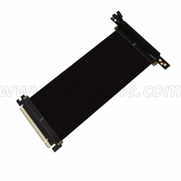 China OEM PCI-Express 3.0 Riser Cable Extender Card Adapter 90 Degree Expansion Pcie to SATA Flexible Riser Card