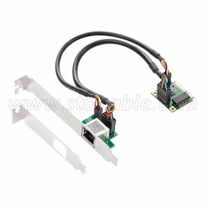 Mini PCIe to Gigabit Ethernet Controller Card