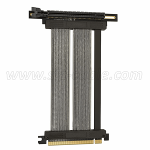 PCIE 4.0 x16 Extender Riser Cable 90 Degree