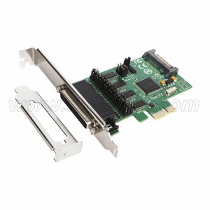 PCIe to 4 Ports RS232 Serial Card with TTL port