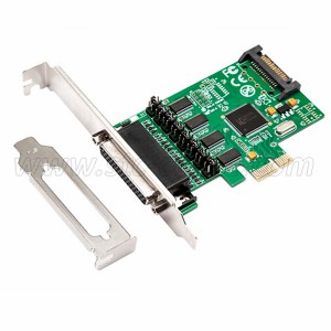 PCIe to 4 Ports RS232 Serial Controller Card with Fan out Cable