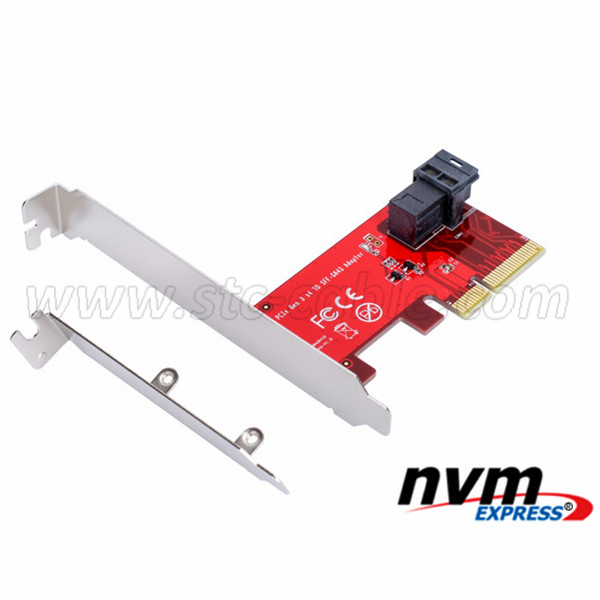 PCIe to SFF-8643 Adapter for U.2 NVMe SSD