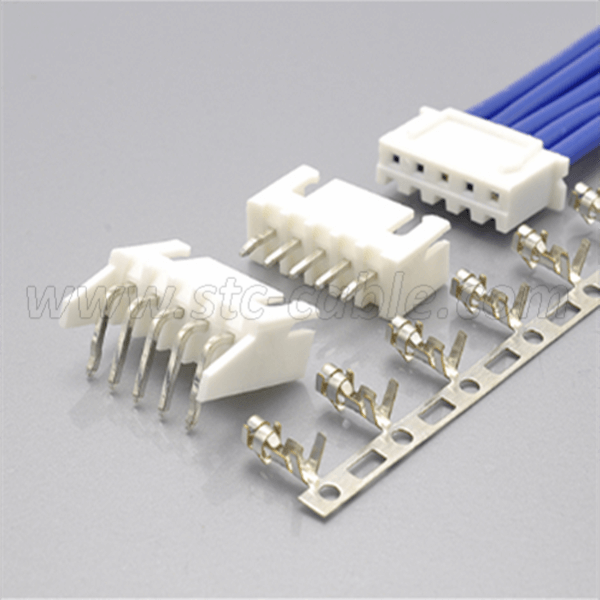 Wholesale OEM/ODM Xhp-5 2.54mm 5pin White Color Male Straight Pin Socket Supplies Connector