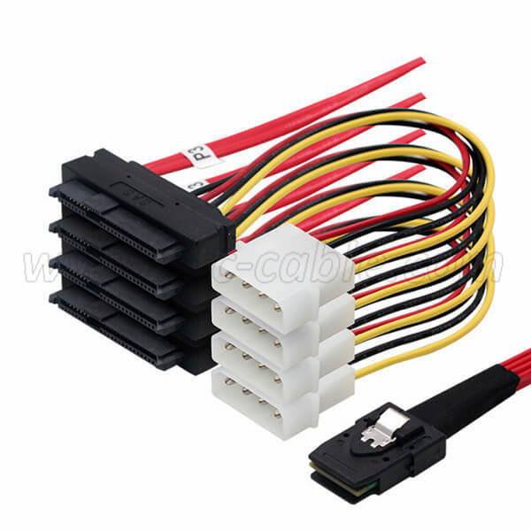 Hot New Products China Internal Mini Sas Sff8643 to Sff8643 Connection Cable