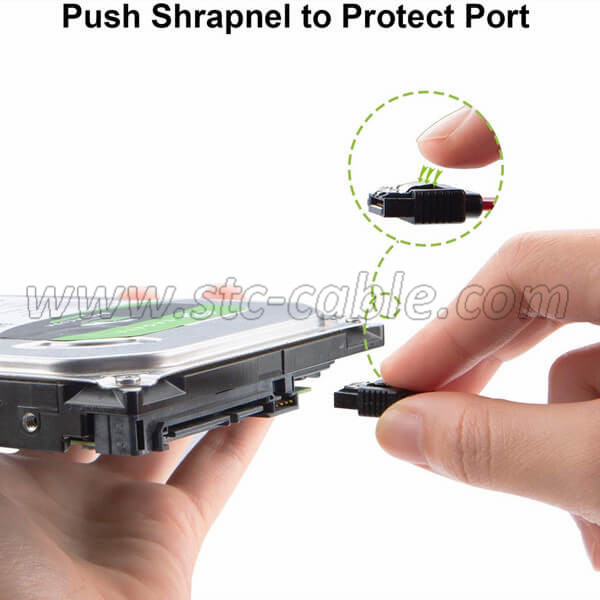 Câble De Données SSD Double Canal à 6Gbps Avec Shrapnel Pour