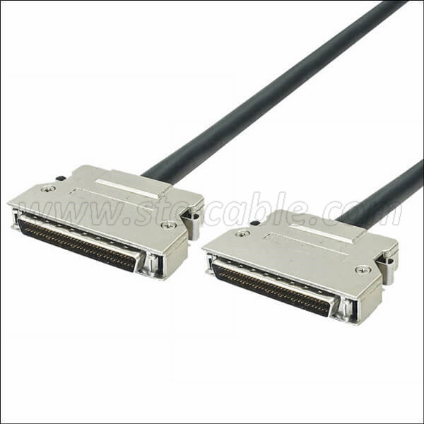 SCSI-3 HPDB 68Pin Male to male cable with Metal shell
