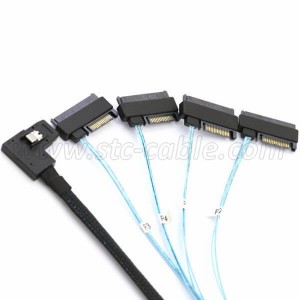 Factory For China U. 2 Sff-8639 Nvme Pcie SSD Cable Male to Female Extension 68pin