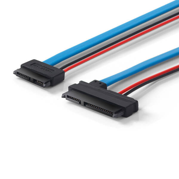 Europe style for Type C Cables Custom - Serial ATA 22Pin to Slimline SATA 13Pin female  – STC-CABLE