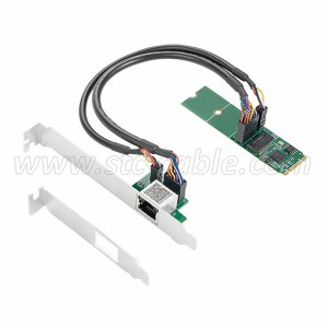 Single Port M.2 M+B key 2.5G Ethernet Card