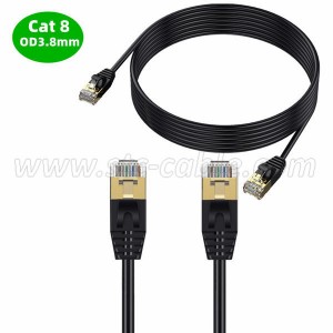 Schlankes Cat8-Ethernet-Kabel