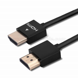 スリム HDMI ケーブル 10 フィート 4k