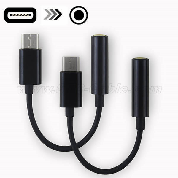 Type-C interface headphone extension cable