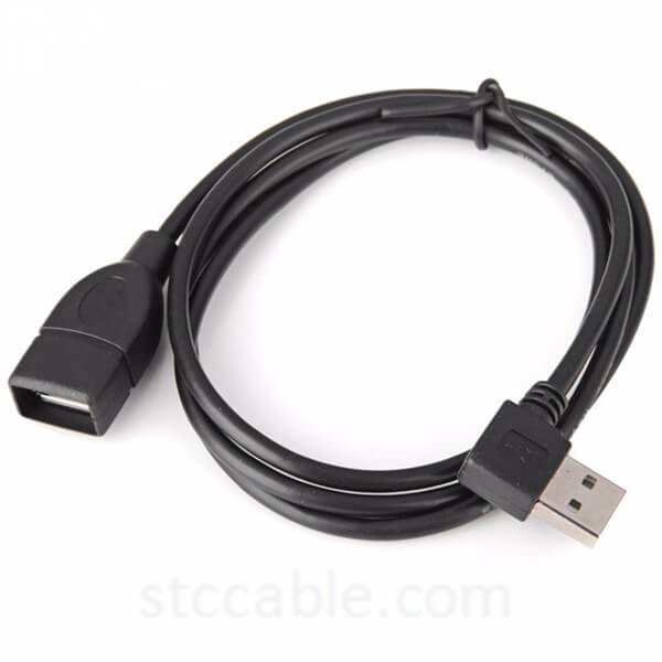 Factory Supply Displayport To Dual Vga Splitter - Reversible Left & Right Angled USB Extension Cable  – STC-CABLE