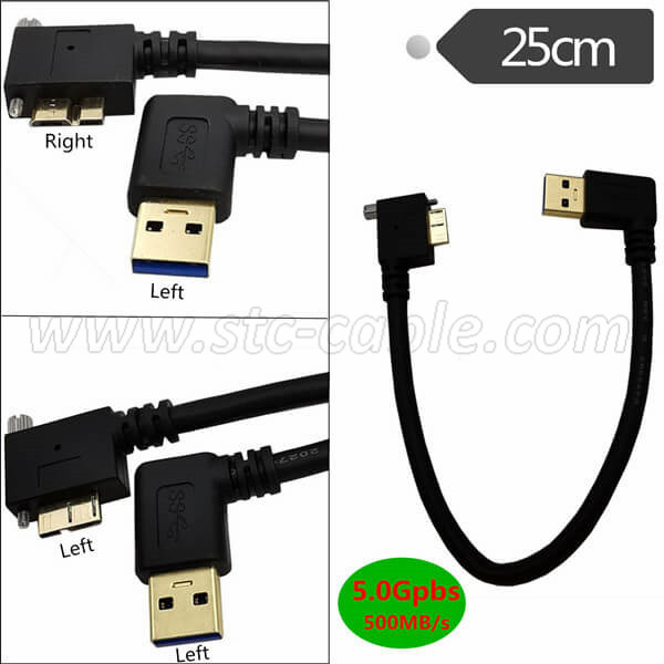 Professional China 1.2m USB 3.0 Type a to Micro B Cable for External Hard Drives