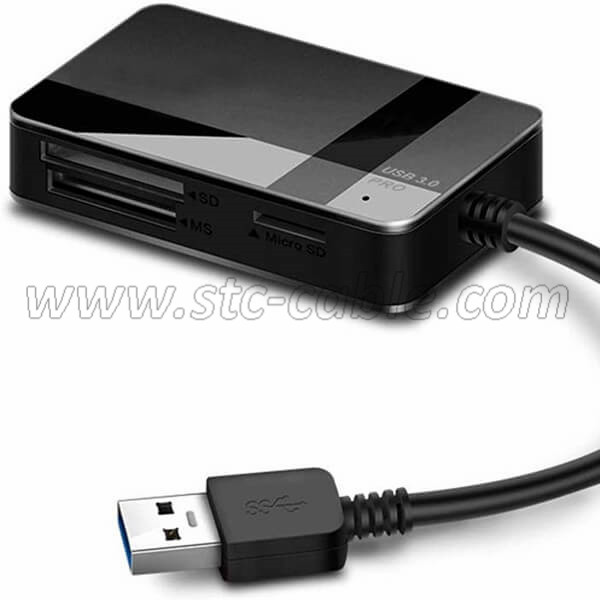 USB 3.0 Multi Card Reader With 4 ports