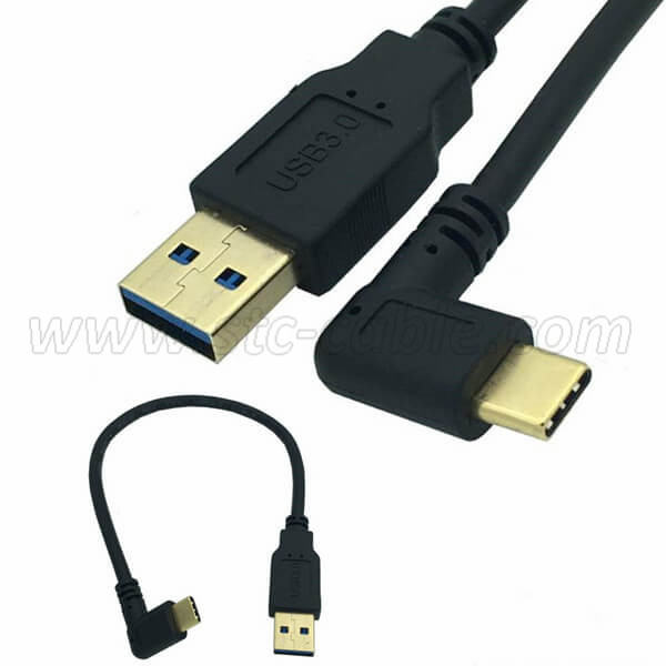 New Fashion Design for Best Right Angle 90 Degree Mini USB OTG Cable Adapter