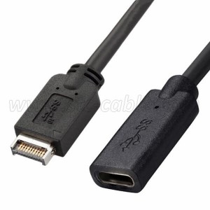 OEM Manufacturer China Customized Male to Female USB Connector Type a to B Gold Plated Communication Cable