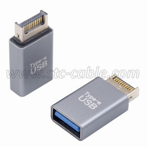 USB 3.1 Type E Male to USB 3.0 Female Adapter