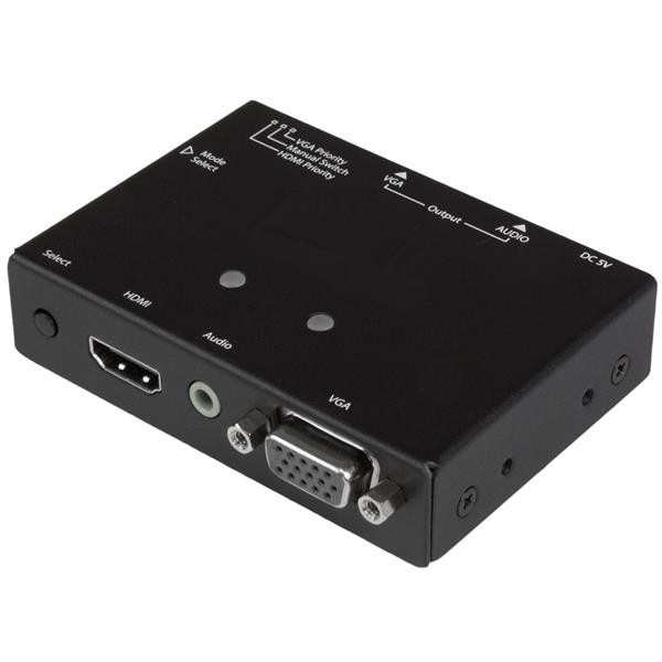 Converting VGA analog Video signals to digital HDMI TV signals